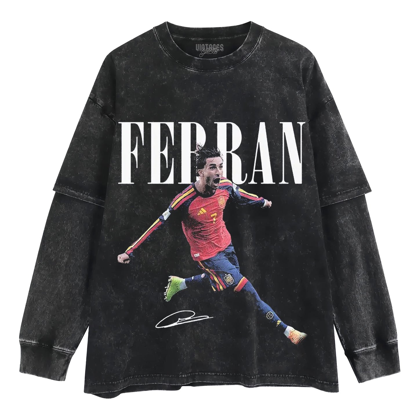 FERRAN TORRES SOCCER TANK TOP & TEE & LONG SLEEVE & LAYERED LS & HOODIE