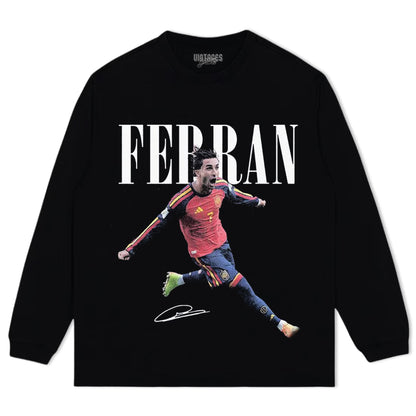 FERRAN TORRES SOCCER TANK TOP & TEE & LONG SLEEVE & LAYERED LS & HOODIE