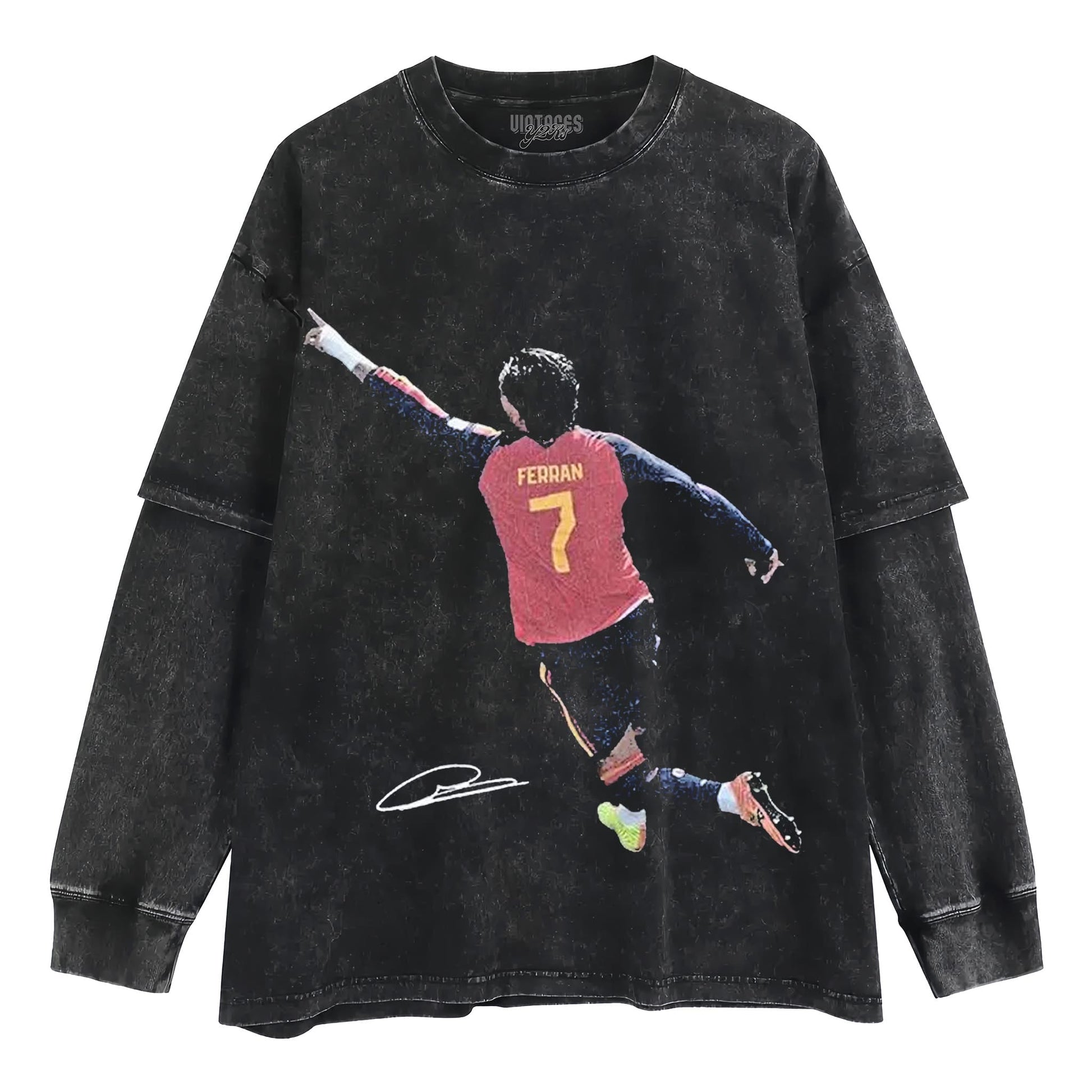 FERRAN TORRES SOCCER V2 TANK TOP & TEE & LONG SLEEVE & LAYERED LS & HOODIE