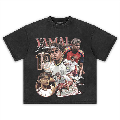LAMINE YAMAL 2026 VINTAGE V3 TANK TOP & TEE & LONG SLEEVE & LAYERED LS & HOODIE