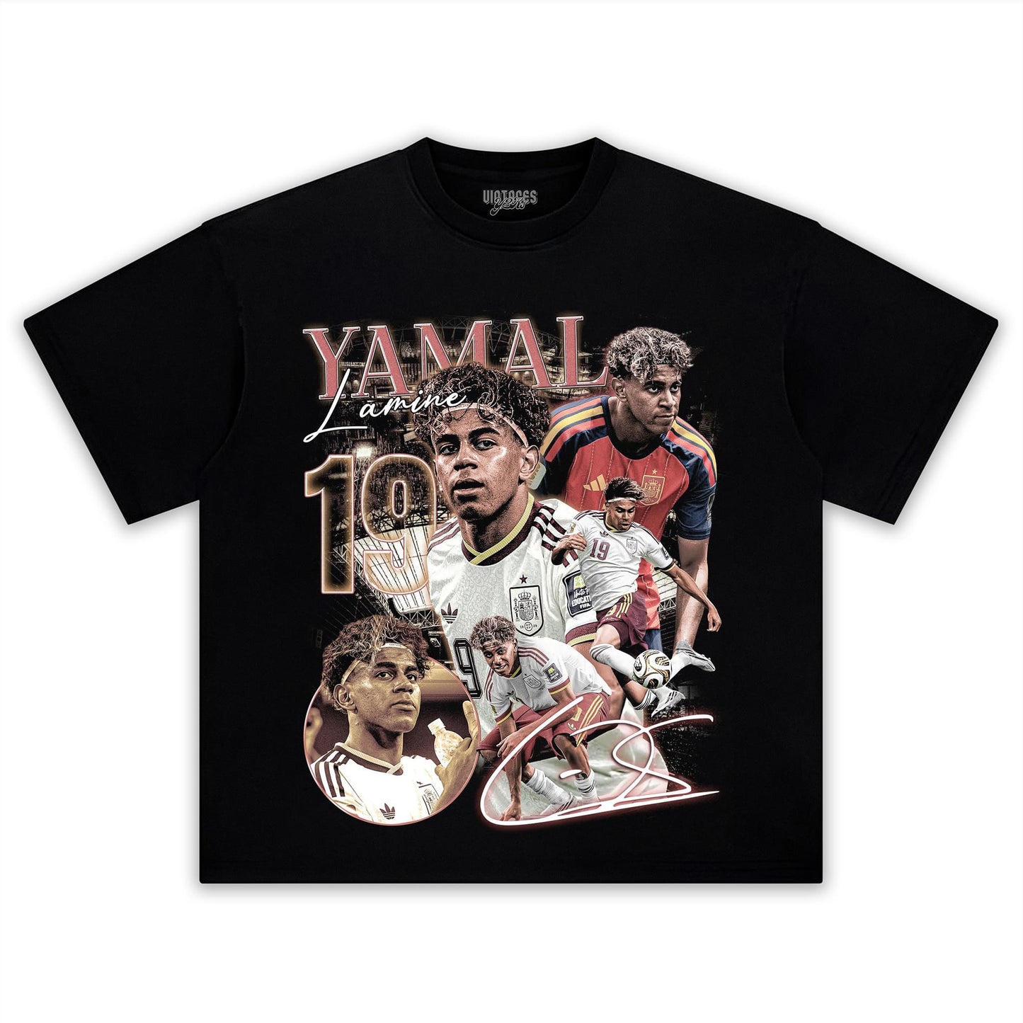 LAMINE YAMAL 2026 VINTAGE V3 TANK TOP & TEE & LONG SLEEVE & LAYERED LS & HOODIE