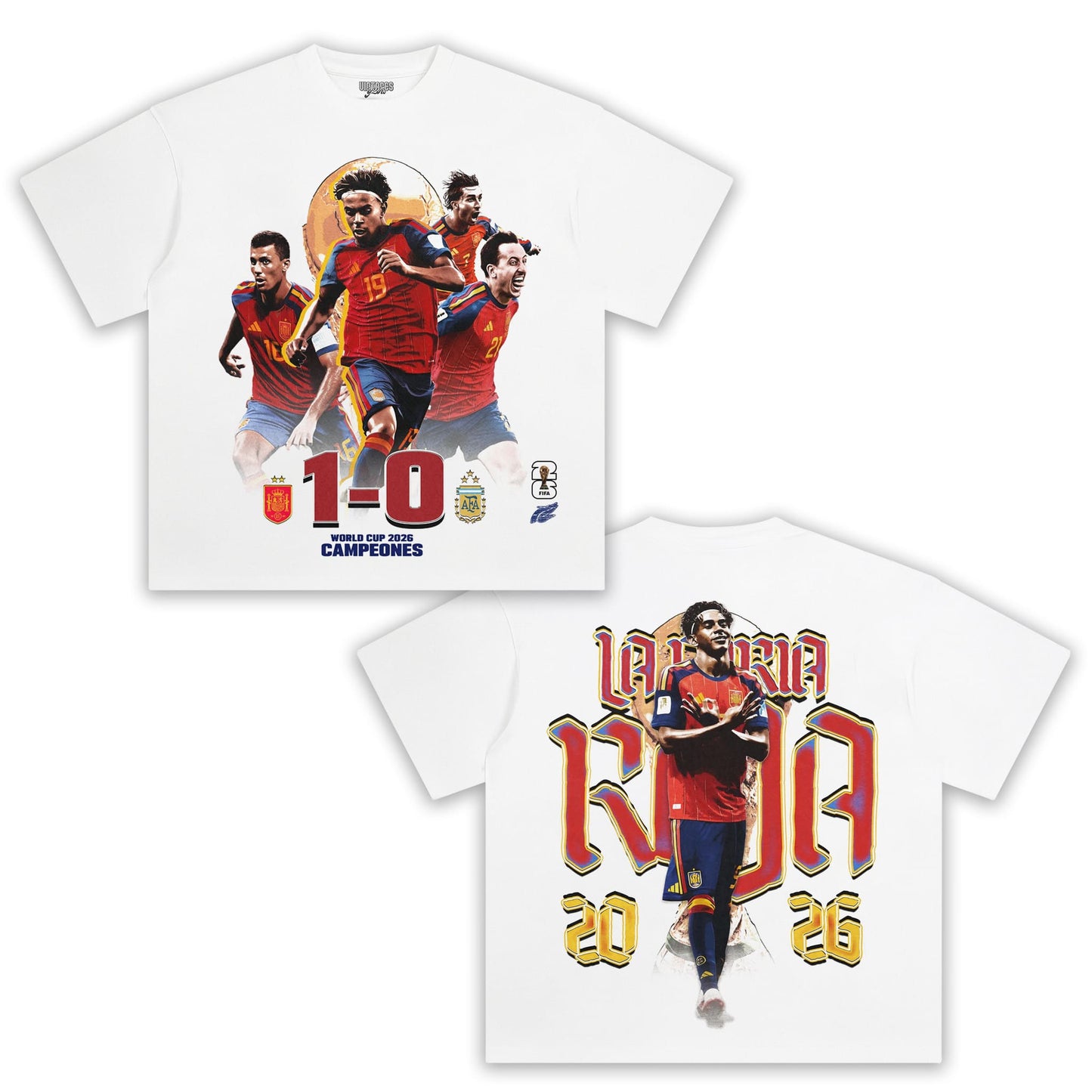 SPAIN - WC '26 CHAMPS TEE
