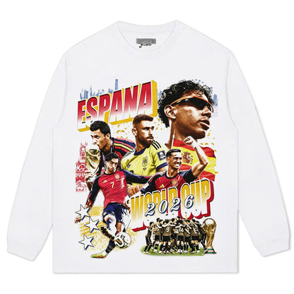 SPAIN - WC '26 CHAMPS V4 TEE & LONG SLEEVE