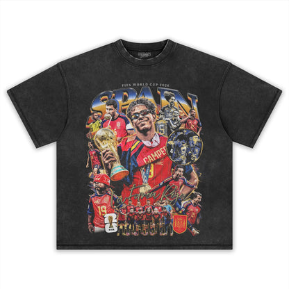 SPAIN - WC '26 CHAMPS V7 TANK TOP & TEE & LONG SLEEVE & LAYERED LS & HOODIE