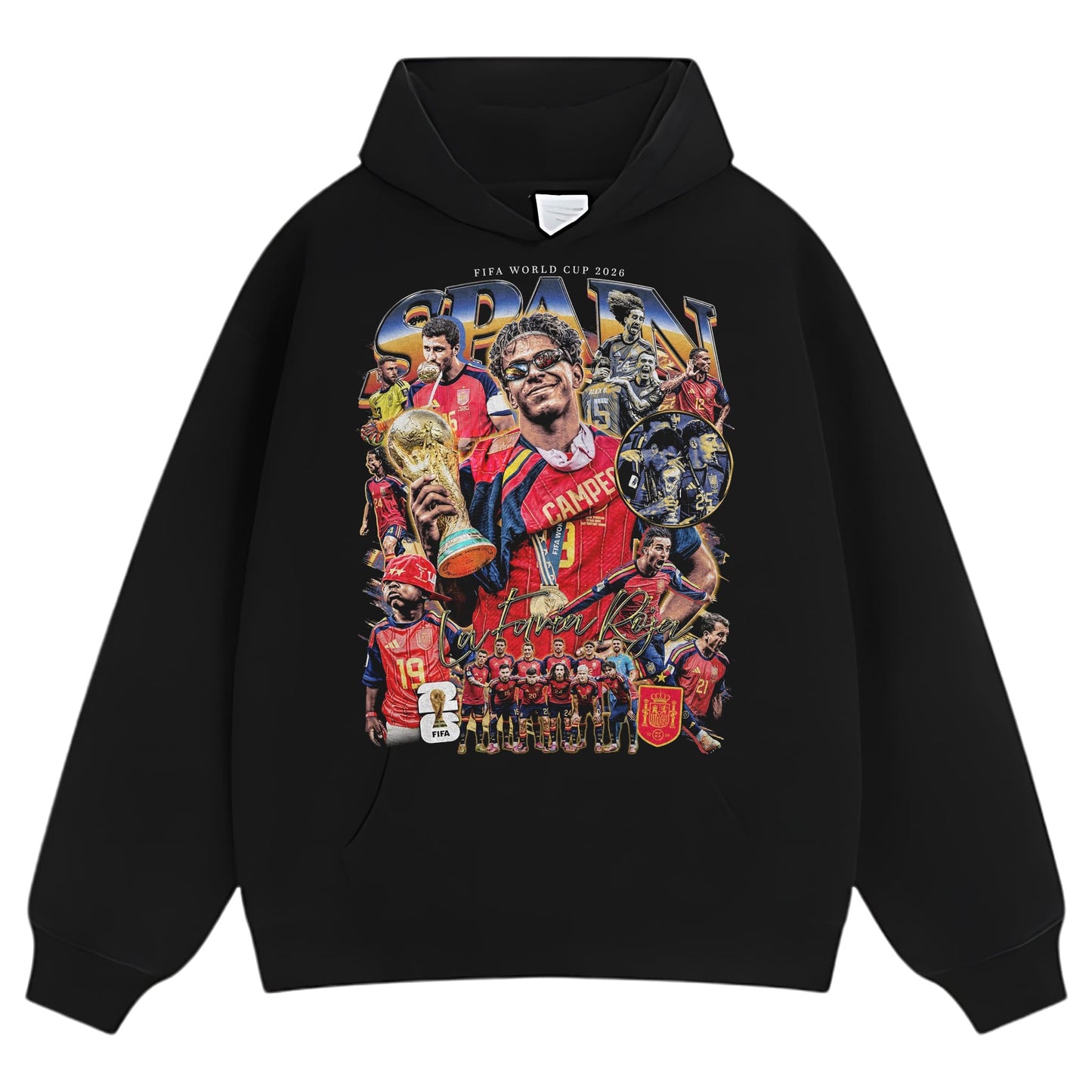 SPAIN - WC '26 CHAMPS V7 TANK TOP & TEE & LONG SLEEVE & LAYERED LS & HOODIE