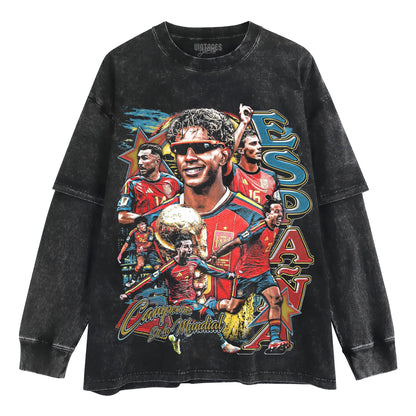 SPANISH CHAMPIONS TANK TOP & TEE & LONG SLEEVE & LAYERED LS & HOODIE