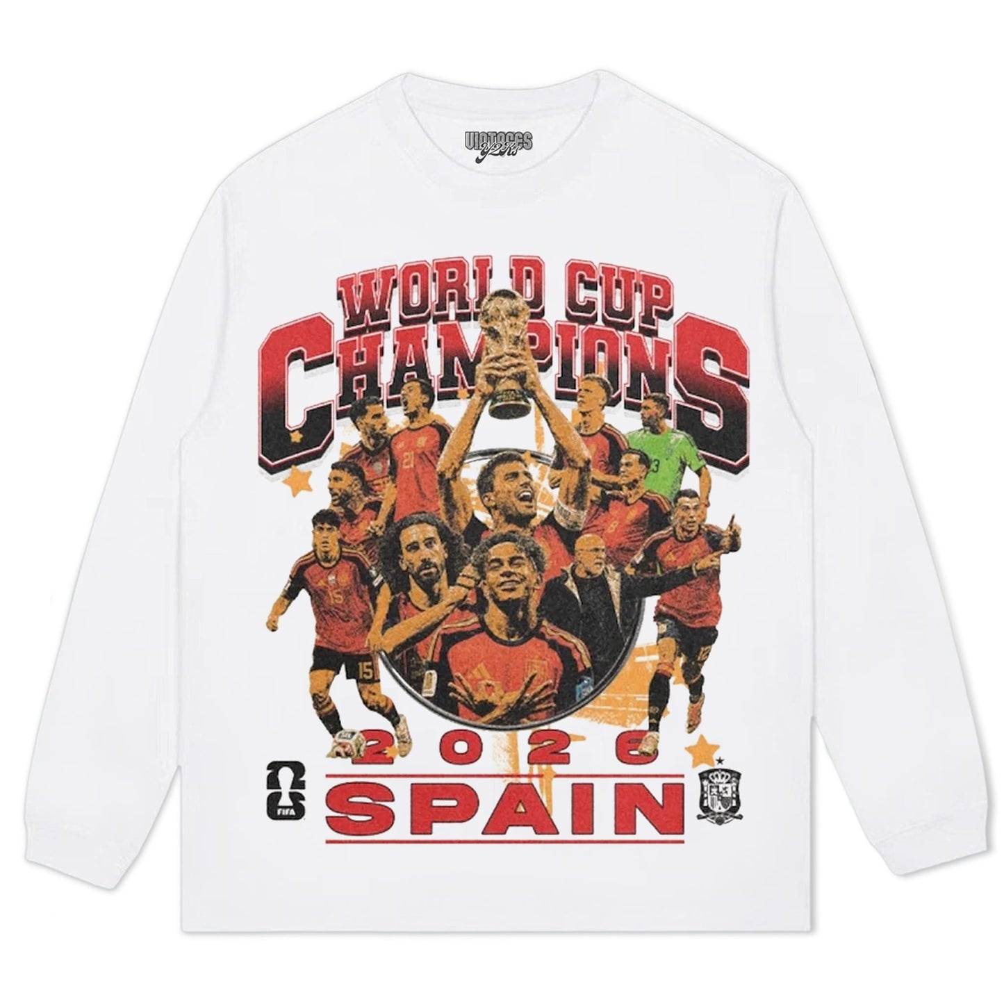 SPANISH CHAMPIONS V2 TEE & LONG SLEEVE